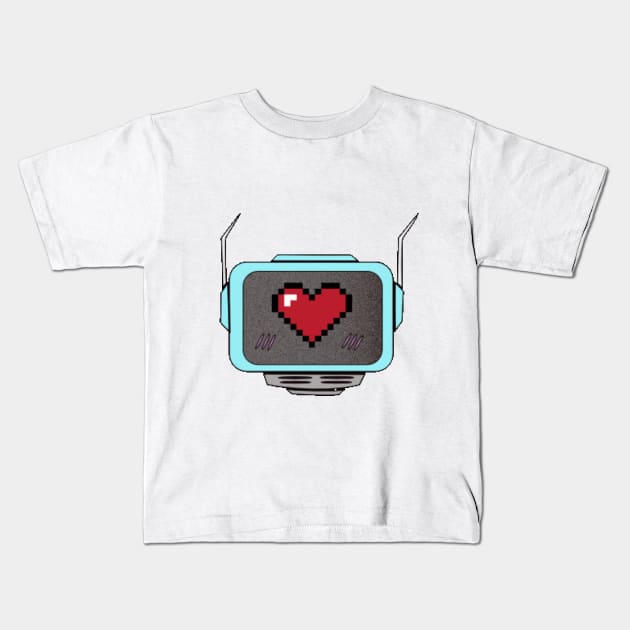 8 bit Canti Kids T-Shirt by Animelover2793